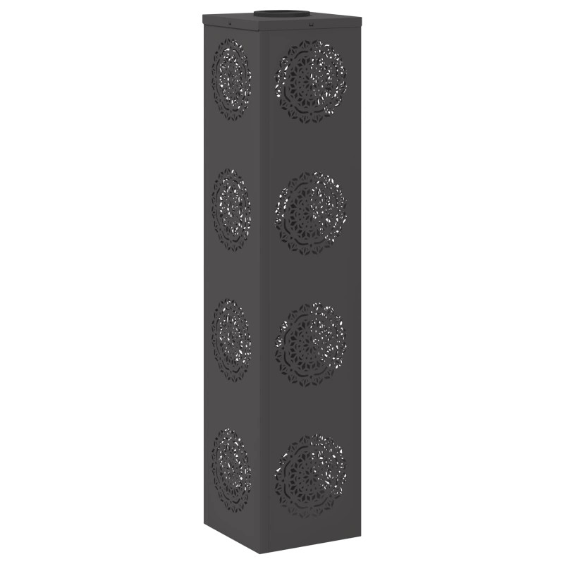 Słoneczna LED lampa na ścieżkę 2 pcs Czarny