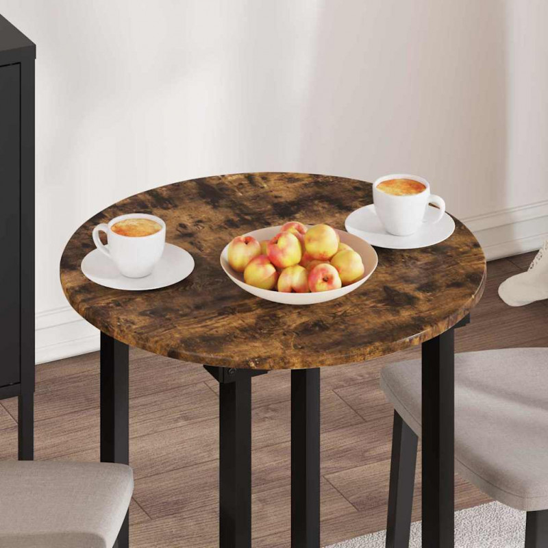 Blat stołu Wędzony dąb 60 x 60 x 1,5 cm Materiał drewnopochodny