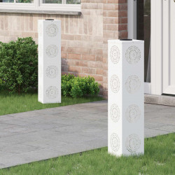 Słoneczna LED lampa na ścieżkę 2 pcs Biały