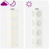 Słoneczna LED lampa na ścieżkę 2 pcs Biały