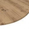 Blat stołu dąb artisan 60 x 60 x 1,5 cm Materiał drewnopochodny