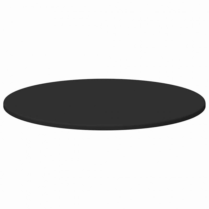 Blat stołu Czarny 70 x 70 x 1,5 cm Materiał drewnopochodny