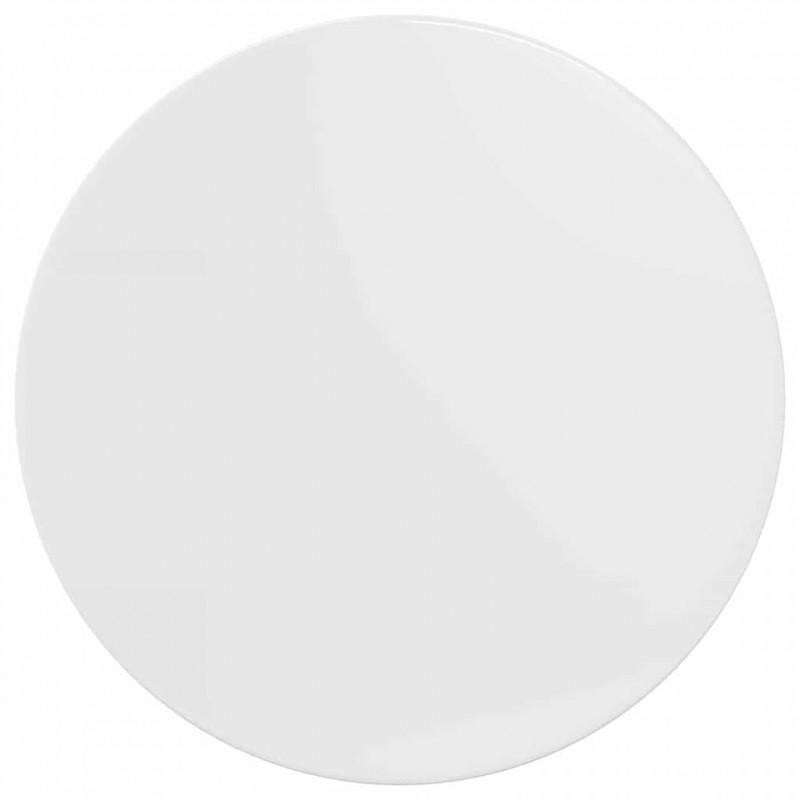 Blat stołu Biały na wysoki połysk 70 x 70 x 1,5 cm