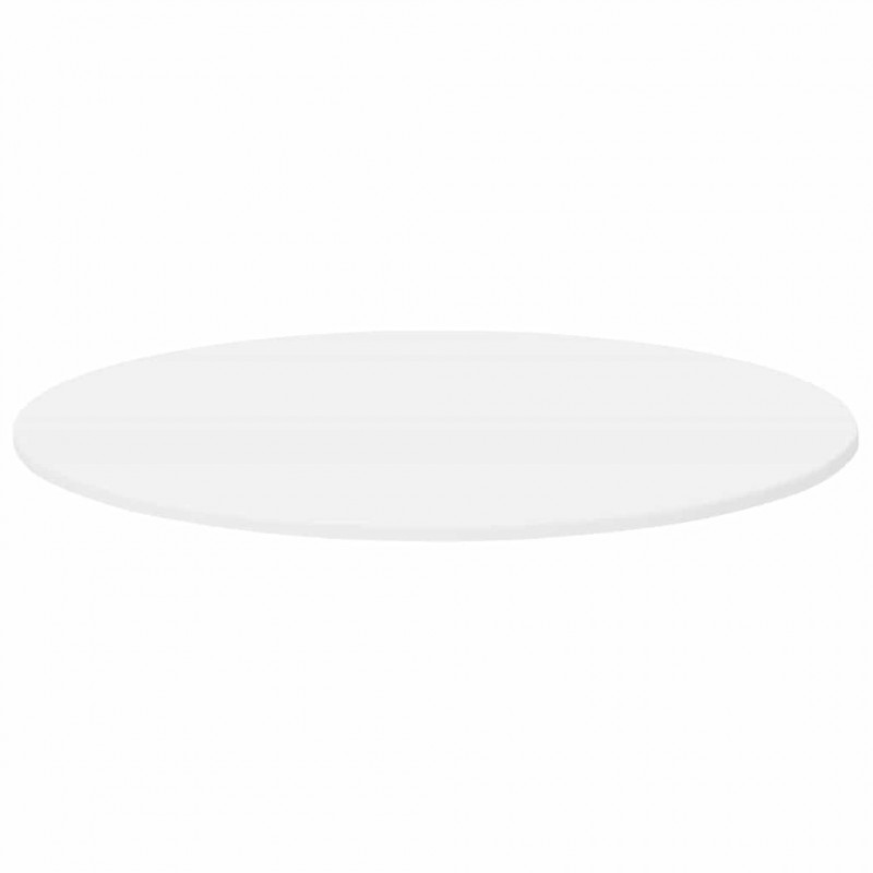 Blat stołu Biały 80 x 80 x 1,5 cm Materiał drewnopochodny