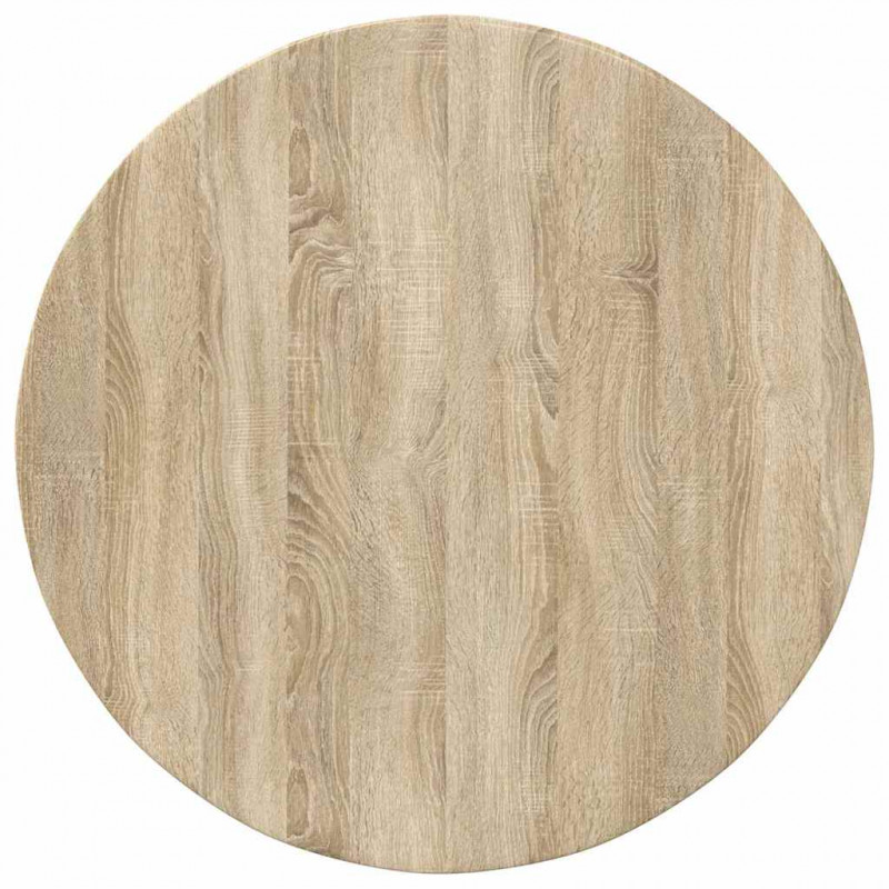 Blat stołu dąb sonoma 80 x 80 x 1,5 cm Materiał drewnopochodny