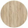 Blat stołu dąb sonoma 80 x 80 x 1,5 cm Materiał drewnopochodny