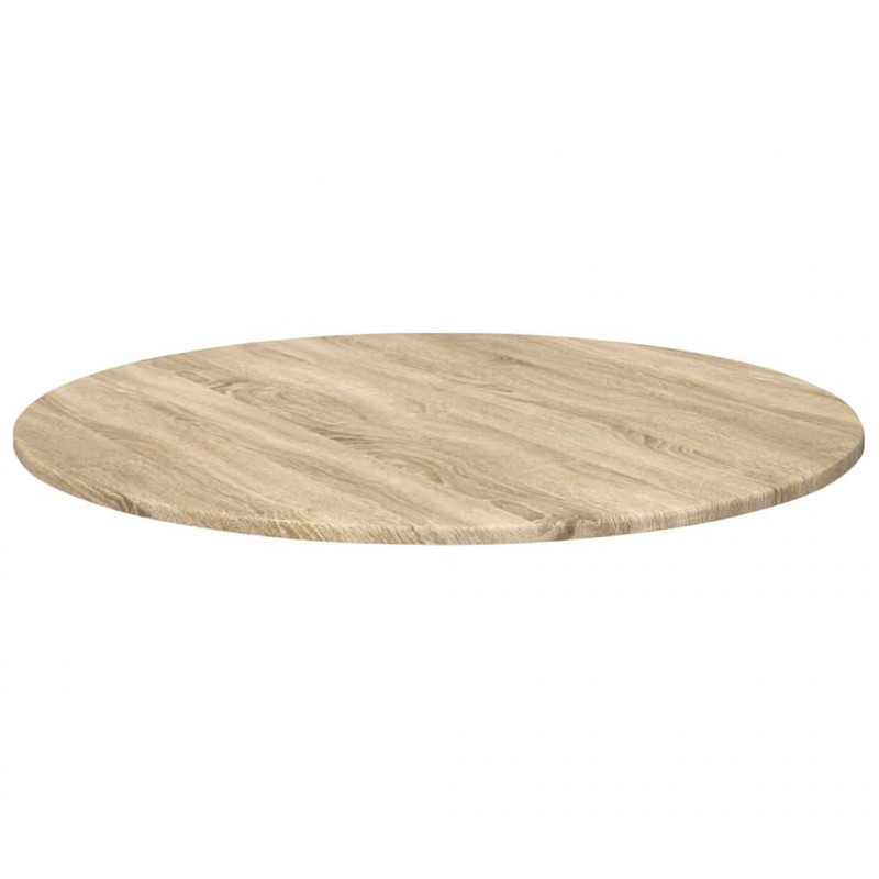 Blat stołu dąb sonoma 80 x 80 x 1,5 cm Materiał drewnopochodny