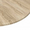 Blat stołu dąb sonoma 80 x 80 x 1,5 cm Materiał drewnopochodny