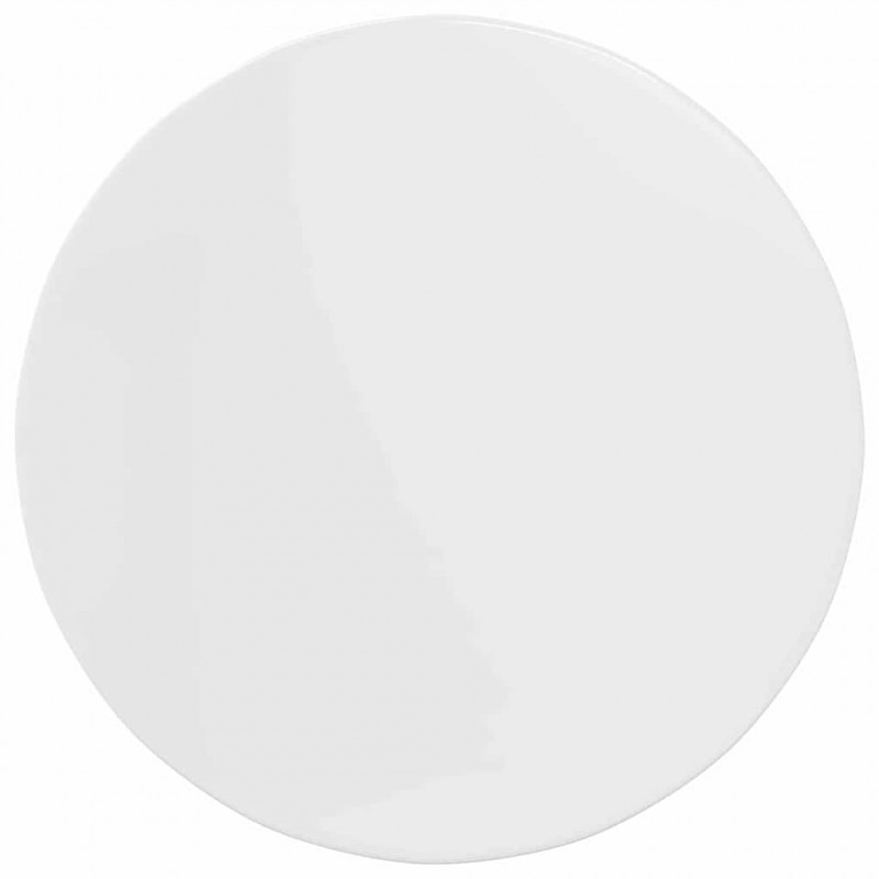 Blat stołu Biały na wysoki połysk 80 x 80 x 1,5 cm
