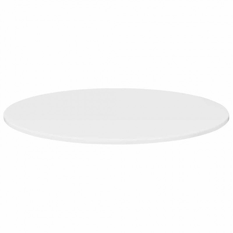 Blat stołu Biały na wysoki połysk 80 x 80 x 1,5 cm