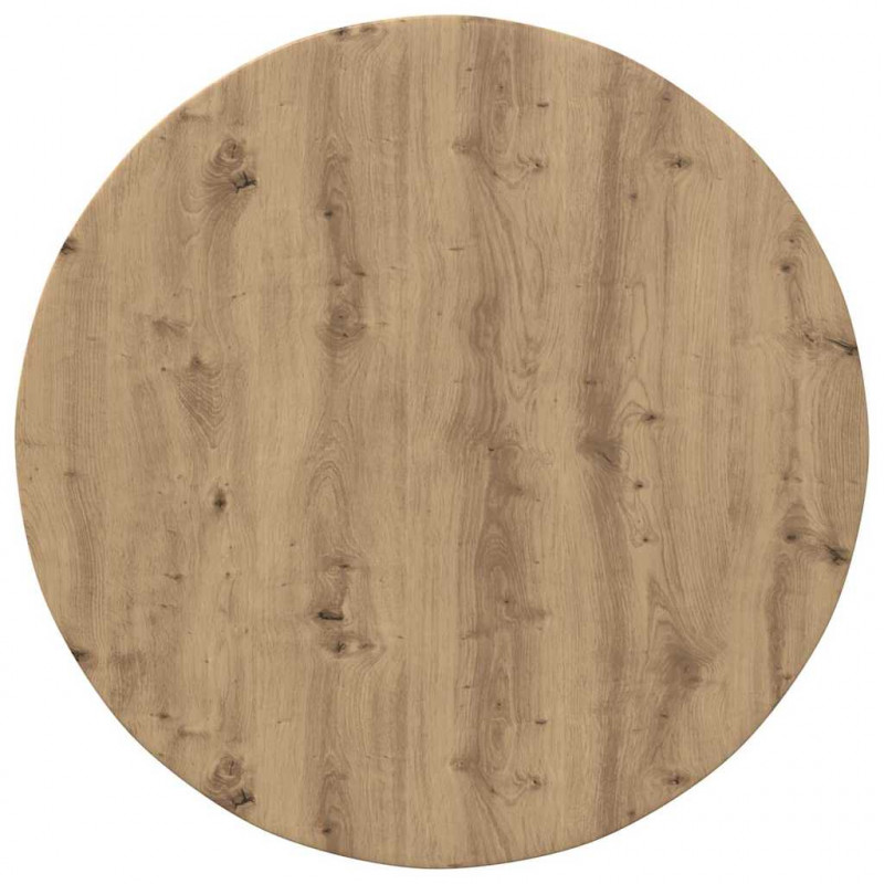 Blat stołu dąb artisan 80 x 80 x 1,5 cm Materiał drewnopochodny