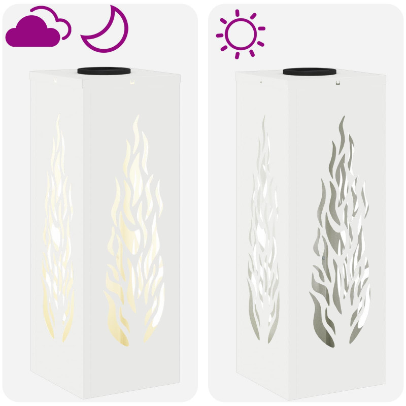 Słoneczna LED lampa na ścieżkę 2 pcs Biały