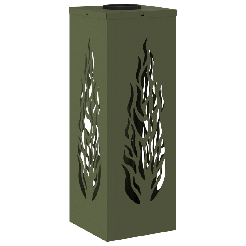 Słoneczna LED lampa na ścieżkę 2 pcs Zielony oliwkowy