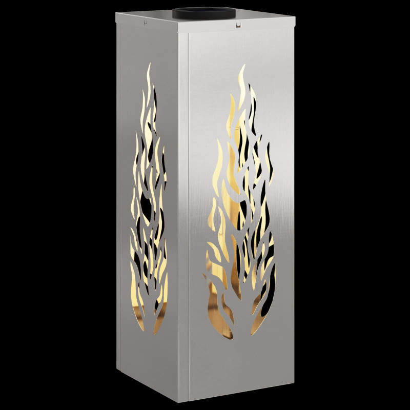 Słoneczna LED lampa na ścieżkę 2 pcs Srebrny Stal nierdzewna