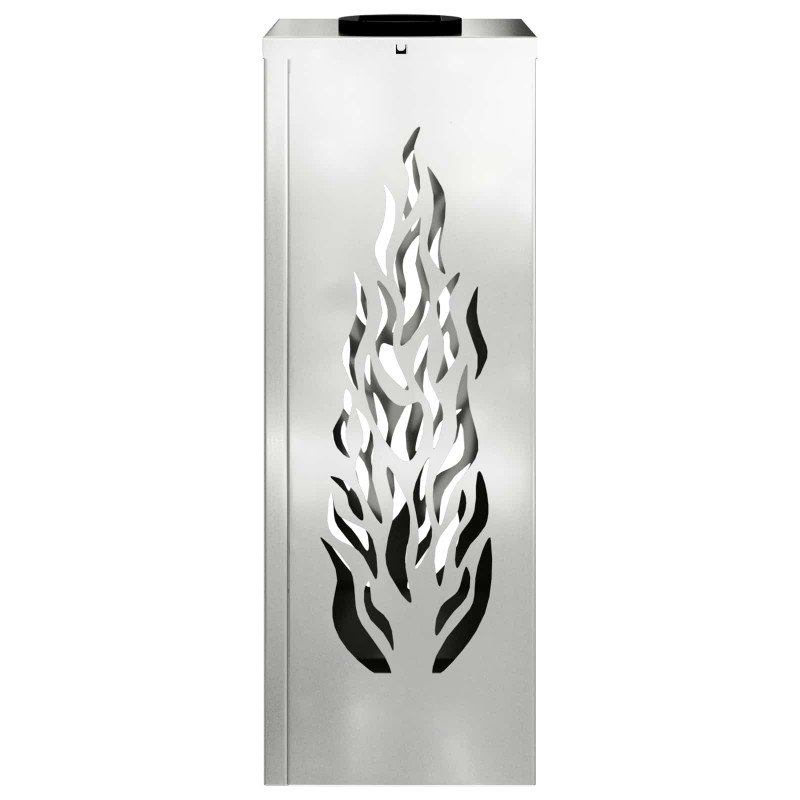 Słoneczna LED lampa na ścieżkę 2 pcs Srebrny Stal ocynkowana