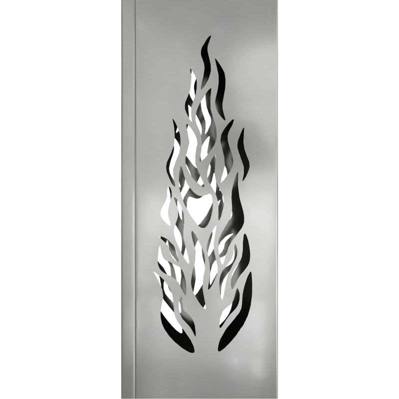 Słoneczna LED lampa na ścieżkę 2 pcs Srebrny Stal ocynkowana