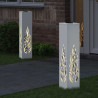 Słoneczna LED lampa na ścieżkę 2 pcs Biały
