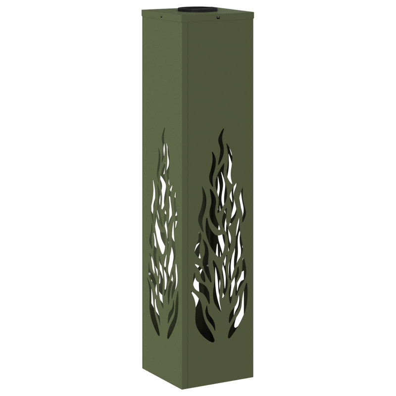 Słoneczna LED lampa na ścieżkę 2 pcs Zielony oliwkowy