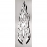 Słoneczna LED lampa na ścieżkę 2 pcs Srebrny Stal nierdzewna