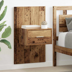 Szafka Nocna z szufladą 2 pcs Stare drewno 50 x 32,5 x 80cm
