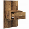 Szafka Nocna z szufladą 2 pcs Stare drewno 50 x 32,5 x 80cm