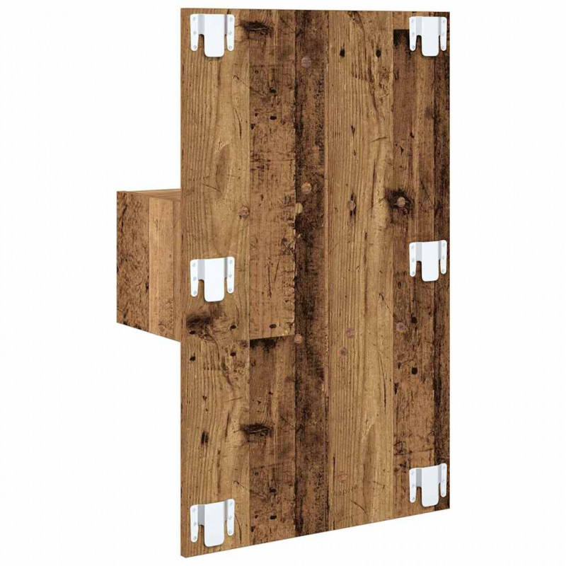 Szafka Nocna z szufladą 2 pcs Stare drewno 50 x 32,5 x 80cm
