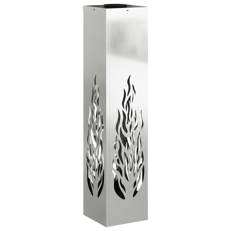 Słoneczna LED lampa na ścieżkę 2 pcs Srebrny Stal ocynkowana