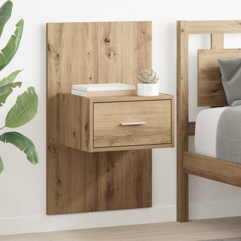 Szafka Nocna 2 pcs Dąb rzemieślniczy 50 x 32,5 x 80cm