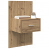 Szafka Nocna 2 pcs Dąb rzemieślniczy 50 x 32,5 x 80cm