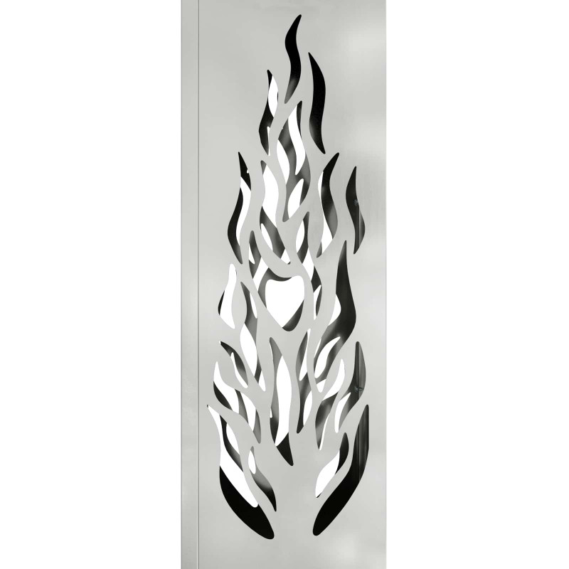 Słoneczna LED lampa na ścieżkę 2 pcs Srebrny Stal ocynkowana