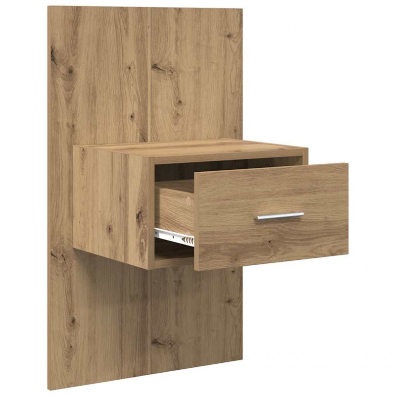 Szafka Nocna 2 pcs Dąb rzemieślniczy 50 x 32,5 x 80cm