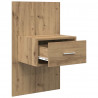 Szafka Nocna 2 pcs Dąb rzemieślniczy 50 x 32,5 x 80cm