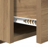 Szafka Nocna 2 pcs Dąb rzemieślniczy 50 x 32,5 x 80cm