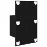 Szafka Nocna z szufladą 2 pcs Czarny Dąb 50 x 32,5 x 80cm