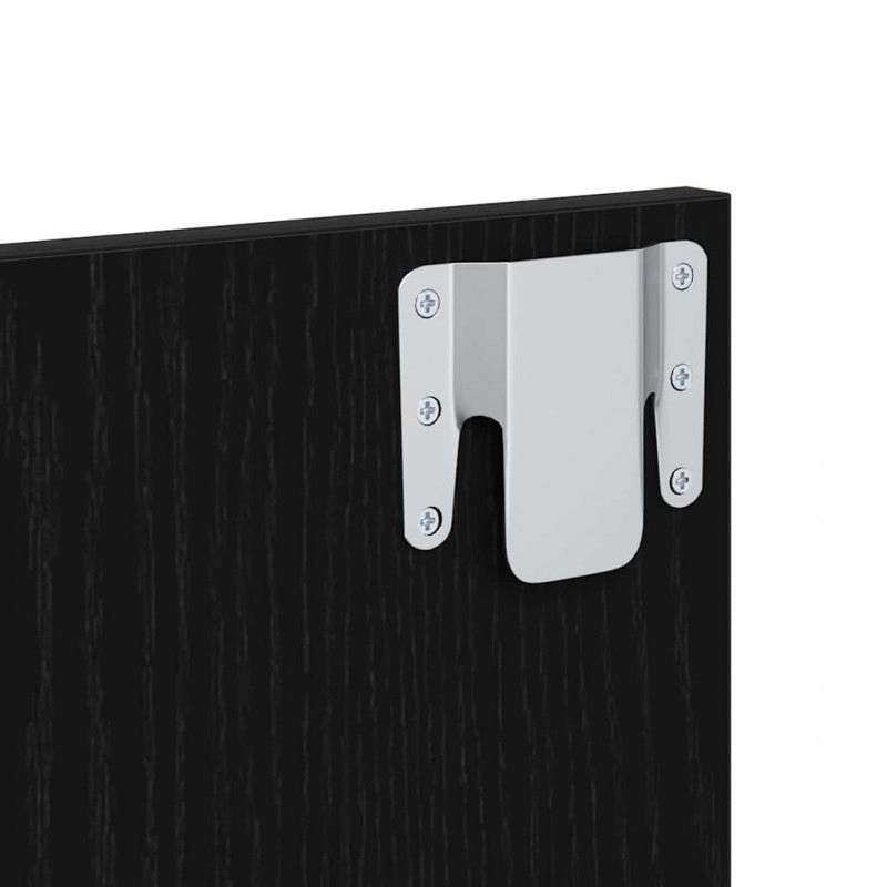 Szafka Nocna z szufladą 2 pcs Czarny Dąb 50 x 32,5 x 80cm