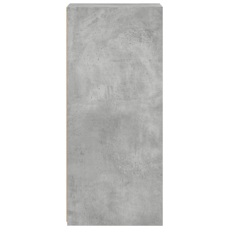 Szafka, szarość betonu, 30x41x93 cm, materiał drewnopochodny