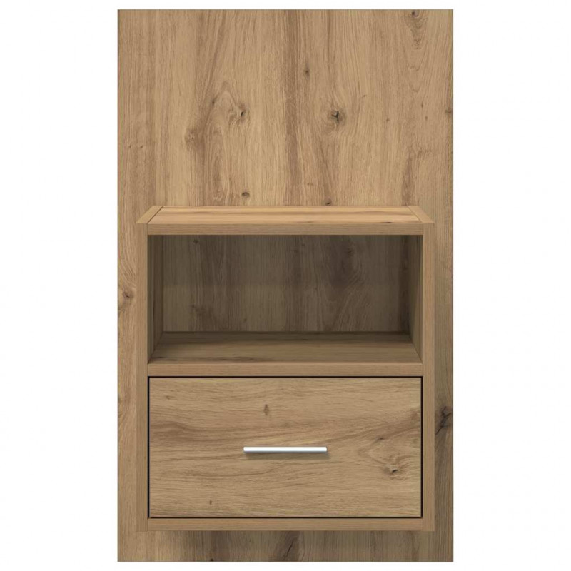 Szafka Nocna 2 pcs Dąb rzemieślniczy 50 x 32.5 x 80cm