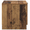 Szafka pod łóżko z szufladą 2 pcs Stare drewno 40 x 39 x 40cm