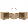 Szafka pod łóżko 2 pcs Dąb rzemieślniczy 40 x 39 x 40cm