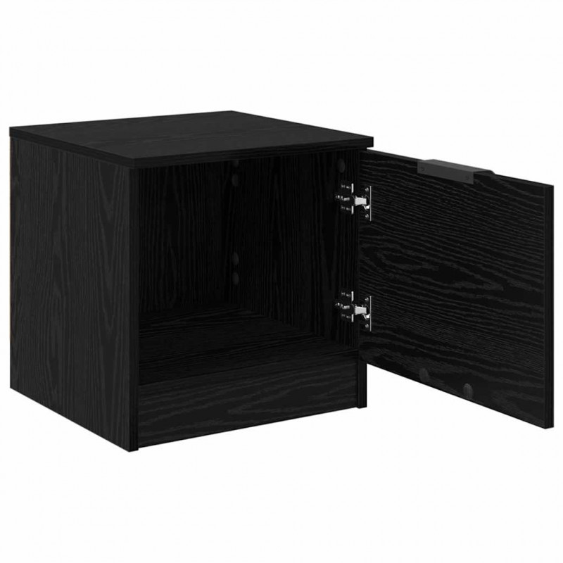 Szafka pod łóżko z szufladą 2 pcs Czarny Dąb 40 x 39 x 40cm