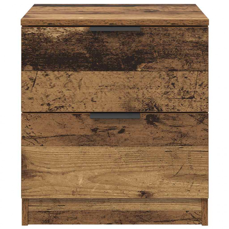 Szafka Nocna z szufladą 2 pcs Stare drewno 45 x 39 x 50cm