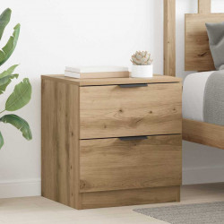 Szafka Nocna z szufladą 2 pcs Dąb rzemieślniczy 45 x 39 x 50cm