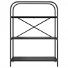 Półka na książki Czarny Dąb 80 x 30 x 109 cm
