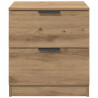 Szafka Nocna z szufladą 2 pcs Dąb rzemieślniczy 45 x 39 x 50cm