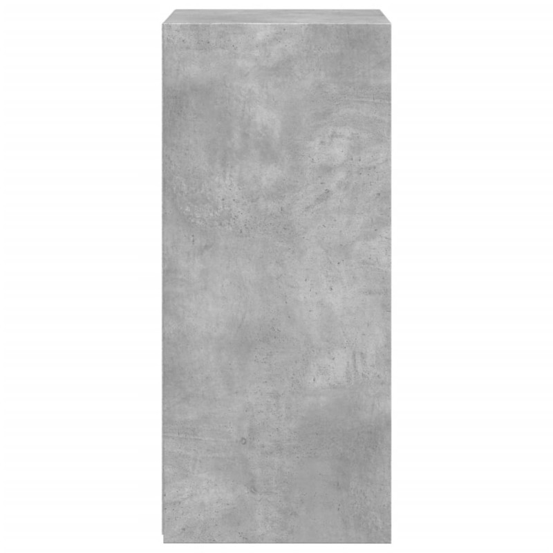 Szafka, szarość betonu, 50x41x93 cm, materiał drewnopochodny