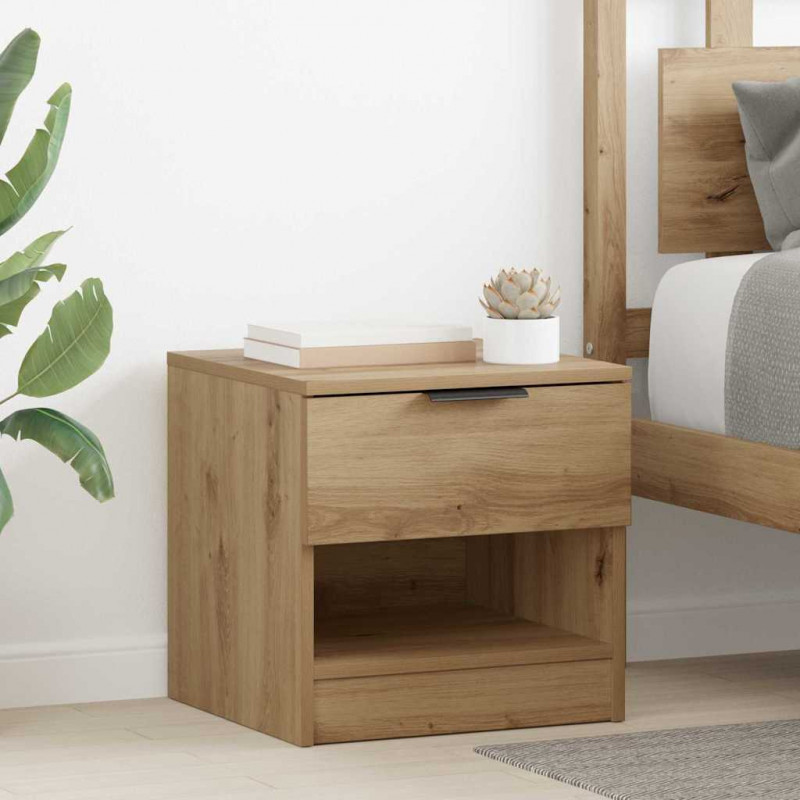 Szafka pod łóżko 2 pcs Dąb rzemieślniczy 40 x 39 x 40cm