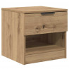 Szafka pod łóżko 2 pcs Dąb rzemieślniczy 40 x 39 x 40cm