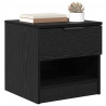 Szafka pod łóżko z szufladą 2 pcs Czarny Dąb 40 x 39 x 40cm