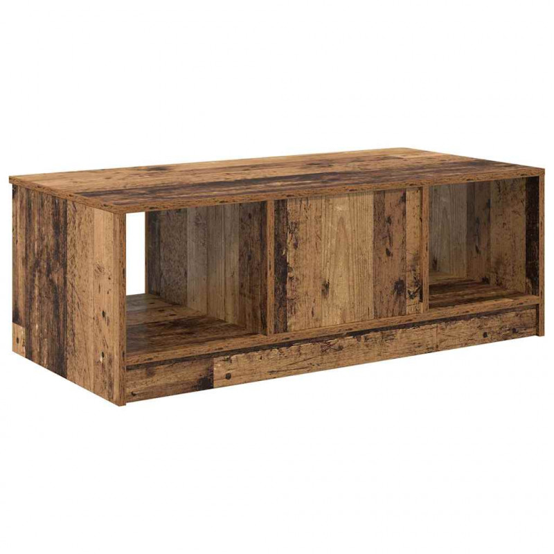 Stolik kawowy z szufladą Stare drewno 102 x 50 x 36cm