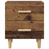 Szafka pod łóżko z szufladą 2 pcs Stare drewno 40 x 35 x 47,5cm
